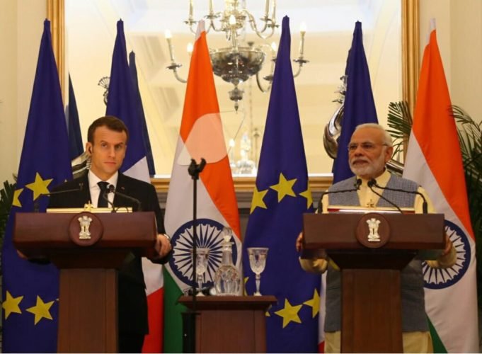 Full Text Joint Statement By PM Modi President Macron March 10 2018