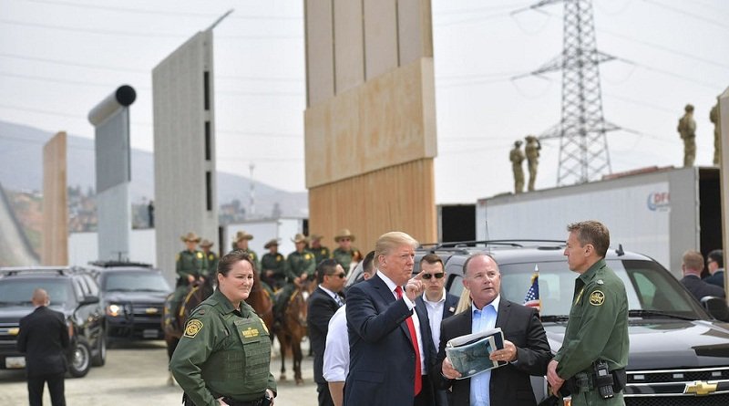Trump now suggests U.S. military to pay for border wall