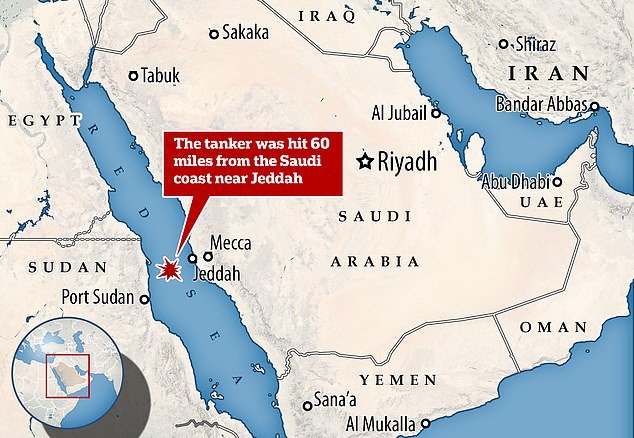 Iran Oil Tanker Hit By Two Missiles Off Saudi Coast - Iranian State Media